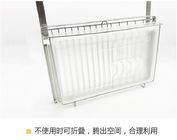 Metal Wire Kitchen Racks And Holders , Single Layer Kitchen Counter Rack